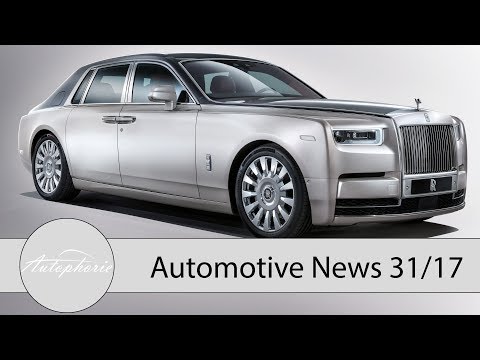 News: Aus für 2 Motorsport-Serien, Rolls-Royce Phantom VIII, BMW X2 M35i Gerüchte - Autophorie