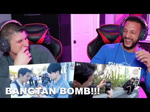 [BANGTAN BOMB]  BTS Lunch Time with Chipotle & Photographer Hobi REACTION!!!