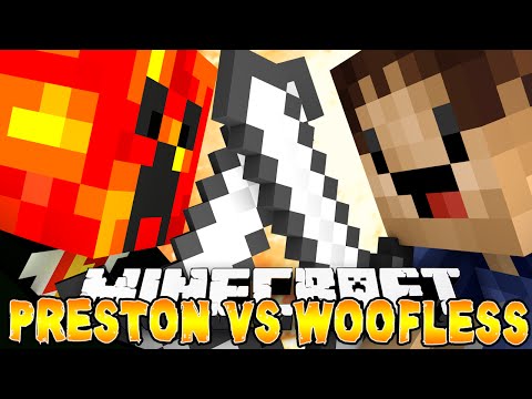 Preston - Minecraft Factions - PRESTON VS WOOFLESS! (OP Swords, Legendary Chests & More!)