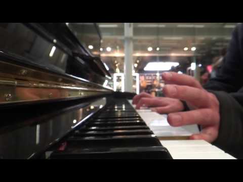 Elton John Yamaha Piano London St Pancras