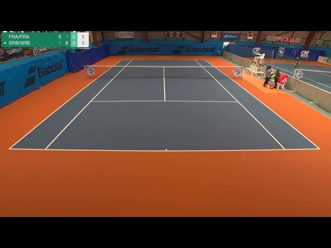 HENG M (FRA) / VREL NAGEL G (FRA) VS KRUSCIC V (SRB) / MILIC O (SRB) - Open Super 12 Auray 2019