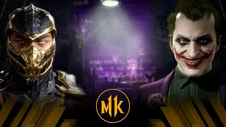 Mortal Kombat 11 - Scorpion Vs The Joker (Very Har