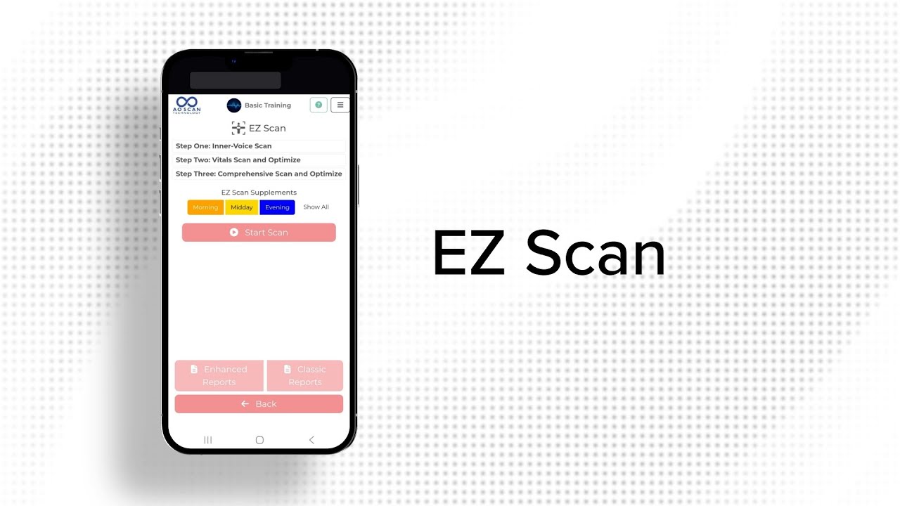 How to do an EZ Scan | Basic Training