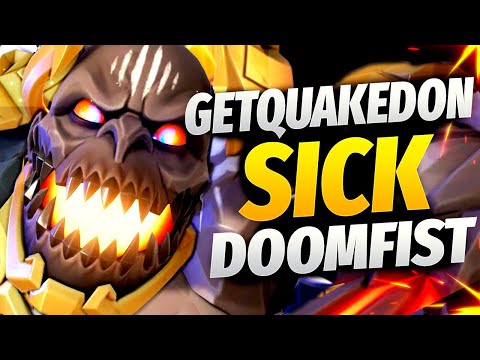 WHAT CARRY DOOMFIST LOOKS LIKE IN OW 2 - GETQUAKEDON! [ OVERWATCH 2 SEASON 4 TOP 500 ]