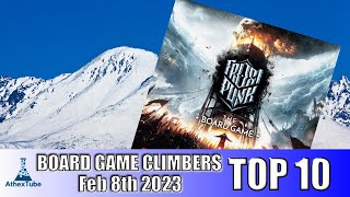 Top 10 Board Game Climbers for Week Ending in Feb 8th 2023