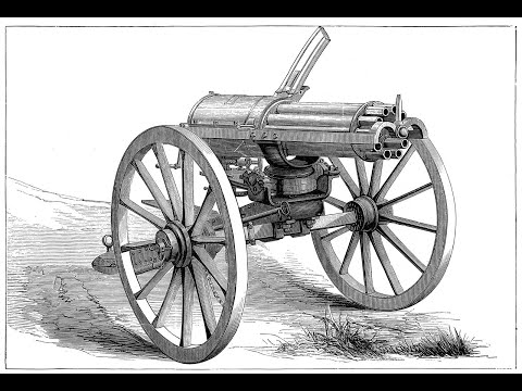 Total War : 3 v 1 Gatling Gun vs 260 Men