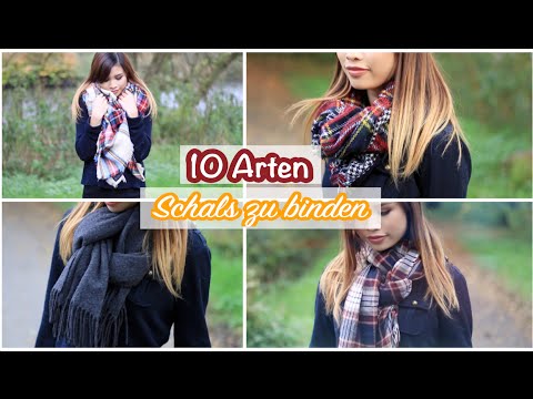 10 Arten Schals zu binden!  | Kisu