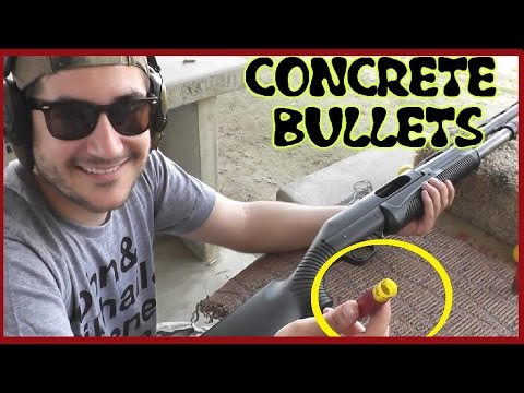 CONCRETE Shotgun Slugs - Better, Stronger, Deadlier?