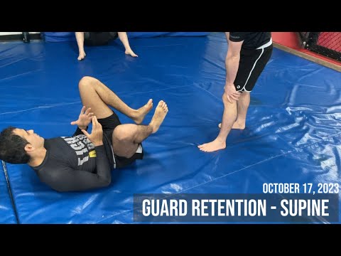 Guard Retention - Supine