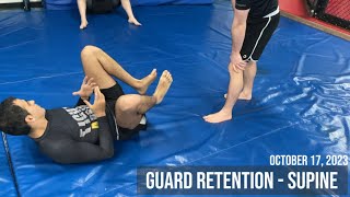 Guard Retention - Supine