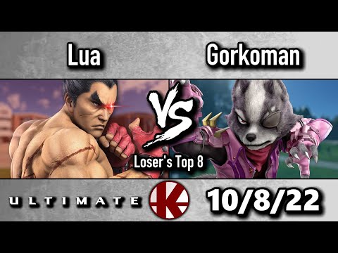 Lua (Kazuya/Mii Gunner) vs. Gorkoman (Wolf) - Loser's Top 8