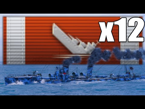 V25 Carnage 12 kills - World of Warships