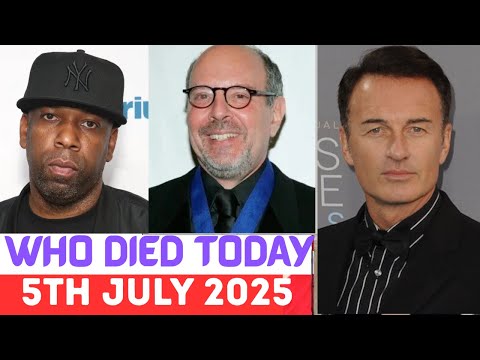 3 Famous American Legends Who Died Today, July 5th, 2025 | Julian McMahon