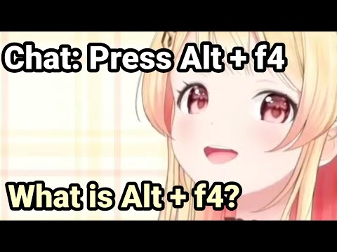 Kanade got fooled by chat with Alt + f4