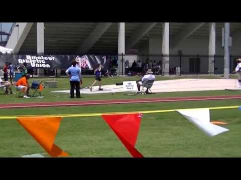 Josh - Shot Put 1, Pentathlon - 2012 AAU Jr. Olympics