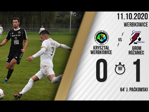 Skrót meczu Kryształ Werbkowice - Grom Różaniec 0:1 (11.10.2020)