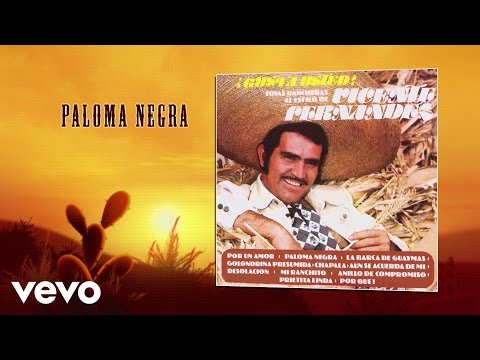 Vicente Fernández - Paloma Negra (Cover Audio)