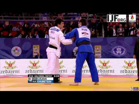 Judo 2016 Grand Prix Tbilisi: Gugava (GEO) - Khubetsov (RUS) [-81kg] final