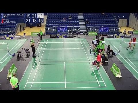 NGUYEN/REYNOLDS (IRL) vs CLARE/KING (ENG) - MD - FZ Forza Irish Open