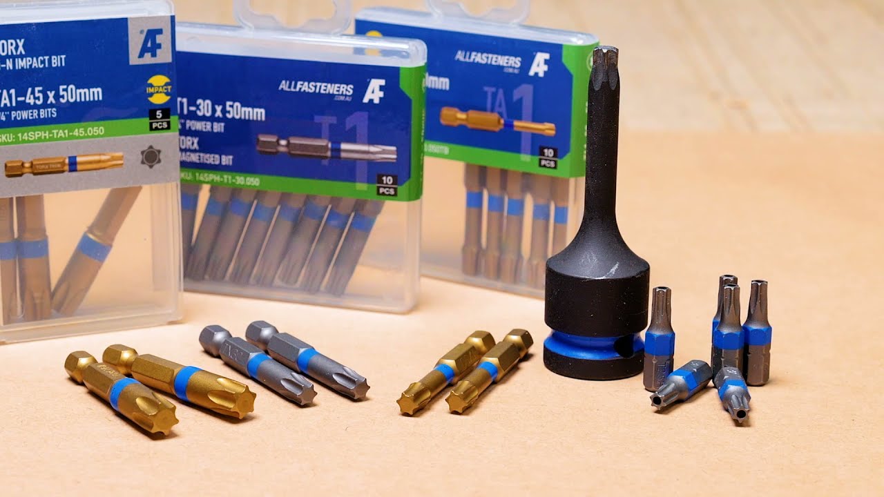 Torx Bits And Which Ones to Use | Allfasteners Australia