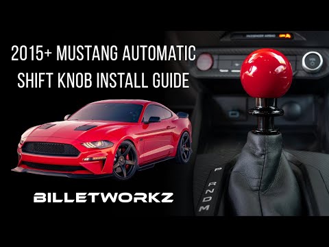 S550/S650 Mustang Automatic Shift Knob Install Guide - Billetworkz