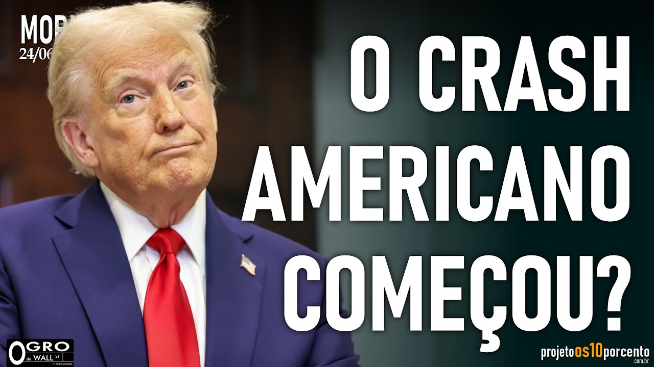 Morning Call - Quarta-feira, 24/06/2026 - O Crash Americano Começou?