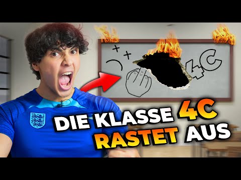 Wenn die Klasse 4C DEUTSCH hat 😳😂 | Schule mit 4C | Mohi__07