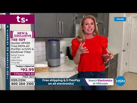 HSN | Fall Home Solutions - Hunter 20th Anniversary 09.04.2021 - 04 AM