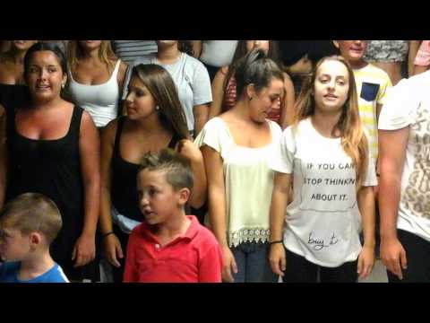 Los Rebeldes, en su primer día de curso murguero.