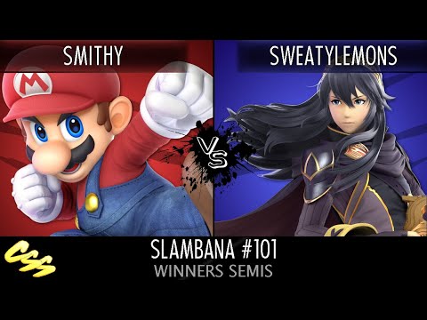 [Slambana #101] Winners Semis: Smithy (Mario) vs. JVL | SweatyLemons (Lucina, King Dedede)