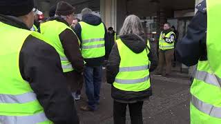 DIEPPE, 26 janvier 2019, gilets jaunes, Acte XI, on ne lâche rien.