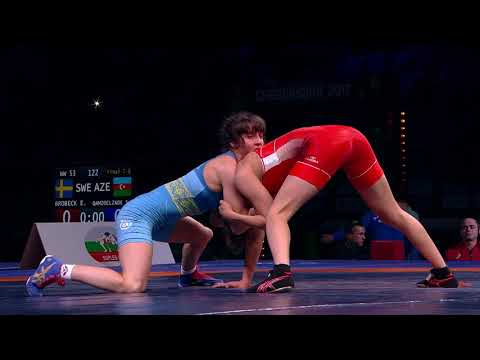 Final 5-6 WW - 48 kg: I. SEMKIV (UKR) df. V. CHEPSARAKOVA (RUS) by VFA, 7-2