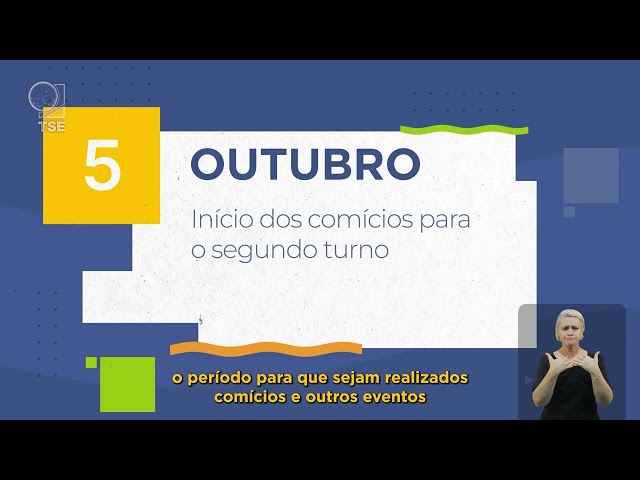 Calendário Eleitoral - 5 de outubro 1