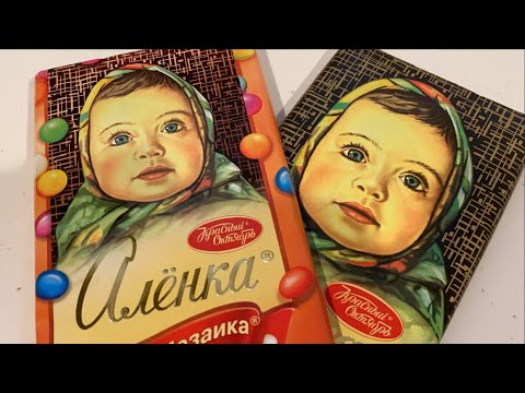 [4K] Alenka(Алёнка)Chocolate Review