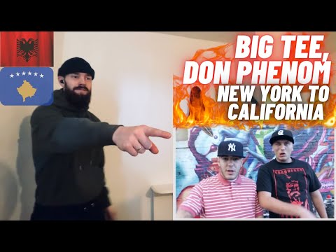 🇦🇱🇽🇰 Big Tee, Don Phenom - New York To California [HYPE UK 🇬🇧 REACTION!]