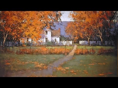 "Незабываемая осень.."       Музыка - Кристоф Глюк   Живопись - Рамона Янгквист