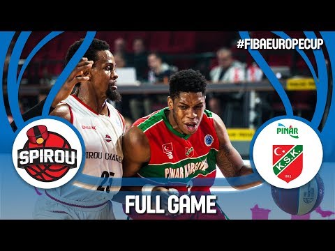 Spirou Basket (BEL) v Pinar Karsiyaka (TUR) - Full Game - Gameday 1 - FIBA Europe Cup 2018-19
