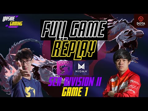 SPAWN.496 vs NIGMA GALAXY Full Game Replay Game 1 | DPC SEA DIVISION II WINTER TOUR 2021 / 2022