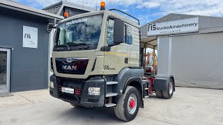 MAN TGS 18.480 4X4 tractor unit - tipper hydraulics truck tractor for sale - Image 4 | Autoline IN MAN TGS 18.480 4X4 tractor unit - tipper hydraulics truck tractor | Image 4 - Autoline