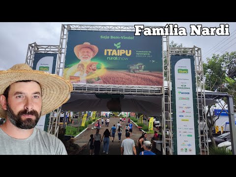 Itaipú Rural Show em Pinhalzinho SC. Um dia de feira em Pinhalzinho SC. Muitas novidades na feira.