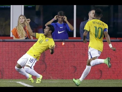 USA VS Brazil 1-4 Goal Hulk - International Friendly match 2015