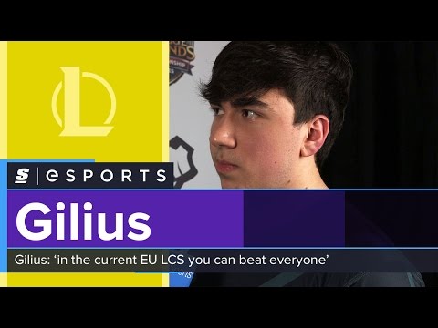 Elements' Gilius: 'In the current EU LCS, you can beat everyone'