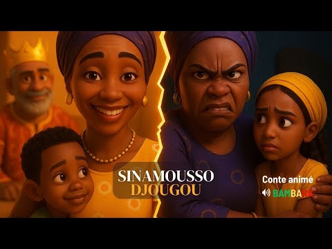 Sinamousso Djougou - The wicked wife - Animated Tale in Baabra - VOST english