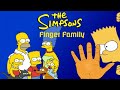 The Simpsons Finger Family Nursery Rhyme For Children 4K Video