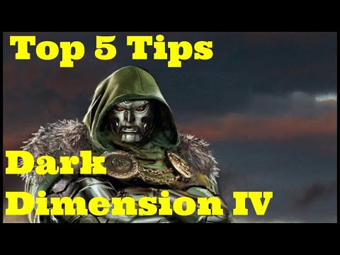 Top 5 Tips & Learning Lessons - Preparing for Dark Dimension 4 - Marvel Strike Force - Free to Play