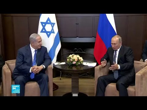 نتانياهو يلتقي بوتين في روسيا عشية الانتخابات الاسرائيلية
