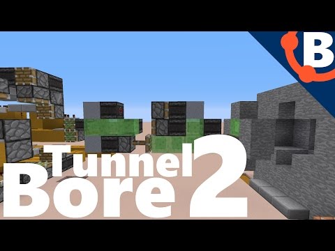 Automatic Tunnel Bore / Auto Miner [Tutorial] | Redstone 1.11.2