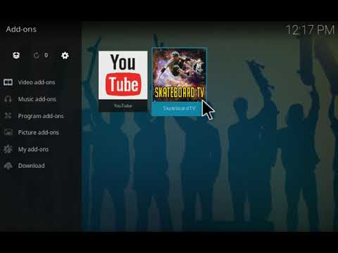 How to install "Skateboard TV" add-on for Kodi - watch skateboarding videos, movies & TV shows