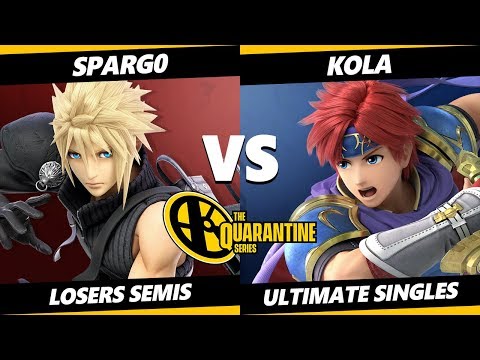 The April Minor Losers Semis - SpargO (Cloud) Vs. Kola (Roy) Smash Ultimate - SSBU