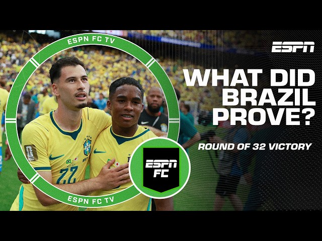 Did Brazil prove to be LEGIT WORLD CUP CONTENDERS with Round of 32 win vs. Japan? 😯 | ESPN FC